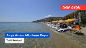 Avşa Adası Altınkum Plajı: Marmara’nın Saklı Cenneti