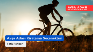 Avşa Adası’nda Deniz Bisikleti, ATV ve Elektrikli Bisiklet Kiralama Seçenekleri