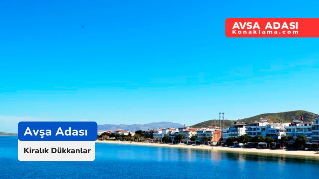 Avşa Adası’nda Sezonluk Kiralık İşyeri Fırsatları 2025