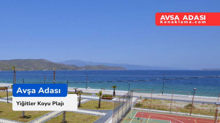 Avşa Adası Yiğitler Plajı
